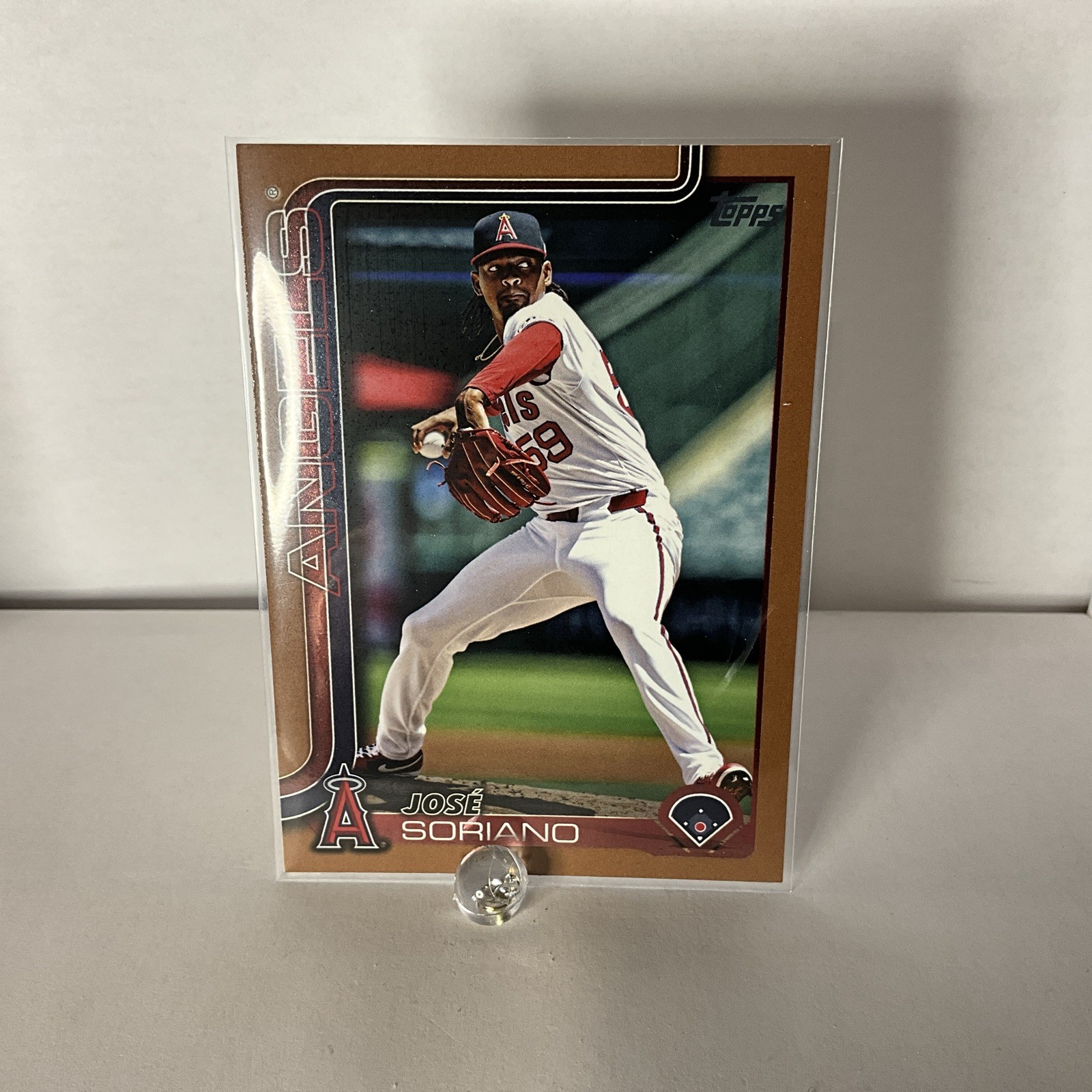 2025 Topps Series 2 Jose Soriano #669 Los Angeles Angels Rookie Card