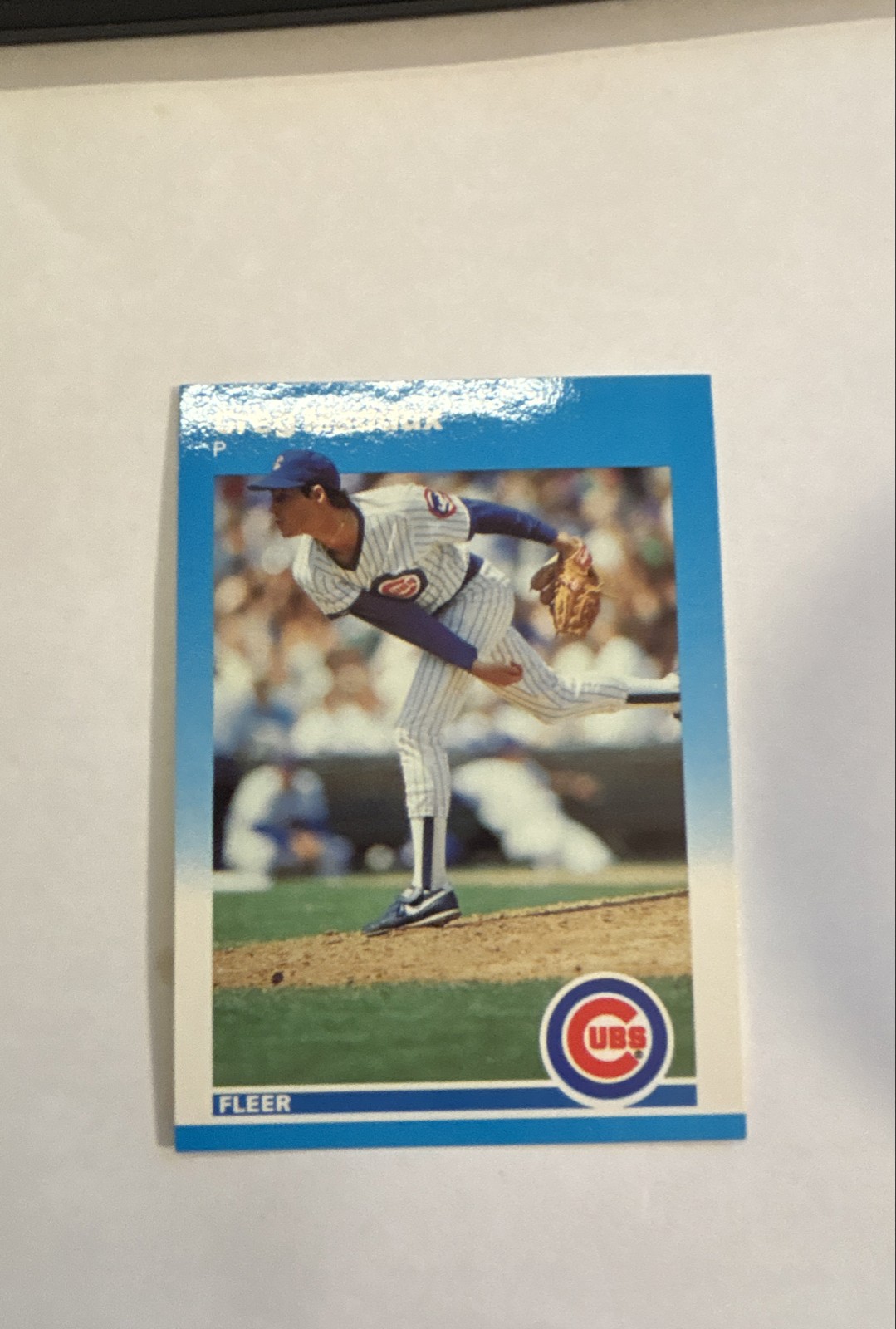 1987 Fleer Update - Greg Maddux #U-68 Collector's Edition Glossy (RC)