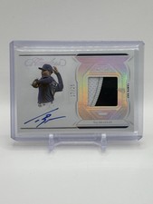 2023 Flawless Signature Materials PATCH Auto Taj Bradley /25 Tampa Bay