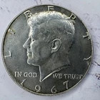 1967 Kennedy Half Dollar 50¢ - 40% Silver