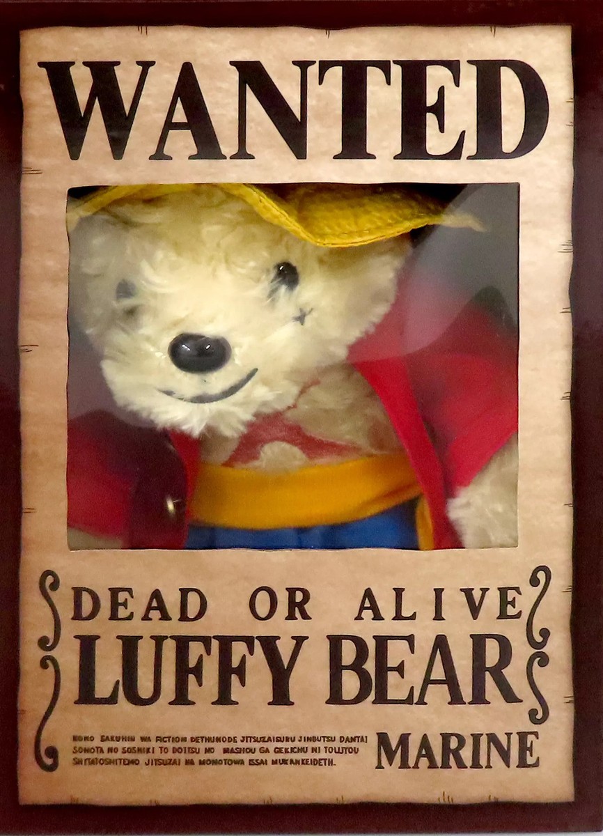 ワンピース bear One Piece Film: Red Shanks Bear Plush Toys | One Piece Store