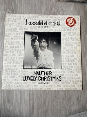Prince - Maxi 45 - I Would Die 4 U (US Remix) Another Lonely Christmas 1984