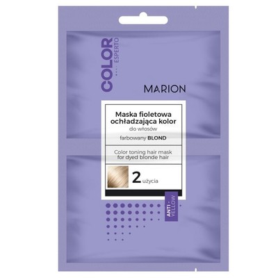 5902853065227 Marion Color Esperto maska fioletowa ochładzająca kolor do włosów 