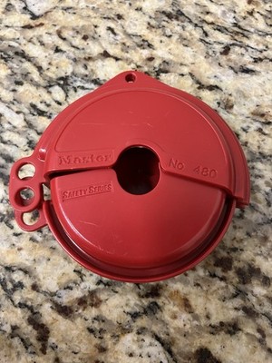 Master Lock 480 Lockout Tagout Rotating Gate Valve Lockout