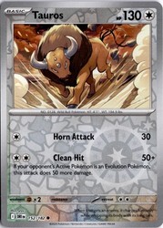 Tauros 152/182 Destined Rivals Reverse Holo