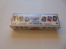 1991 Upper Deck Baseball Complete Set Factory Sealed - 800 Cards - Original Wrap