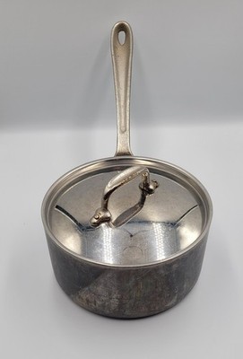 All-Clad Stainless Steel Master Chef Sauce Pan With Lid