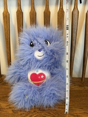   NEW 2025 Care Bears Super Fuzzies - Always Here Bear - Blue Shaggy  