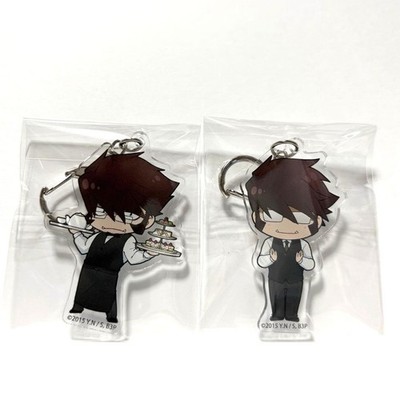 Klaus Blood Blockade Battlefront Acrylic Keyholder Acrylic Key Chain Cafe 2 Set