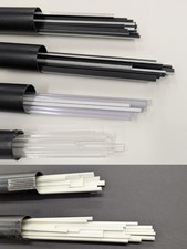 58" 12 or20pk Black/Clear/White 1/4"or1/8" Spacer Strip Picture Framing Archival