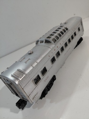 Lionel 2432 O Gauge Model Railroad Lionel Lines Clifton Vista Dome autovettura