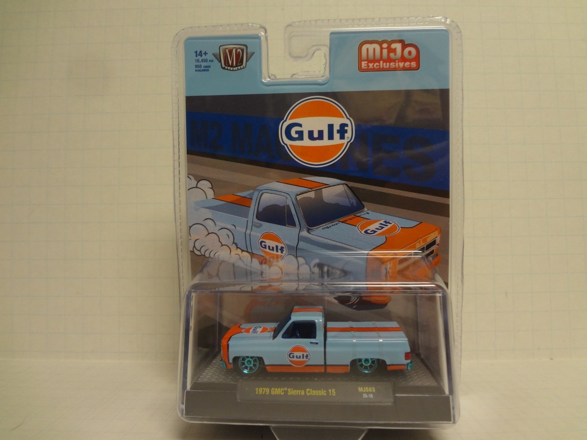 M2 Machines CHASE 1979 GMC Sierra Classic 15 GULF MJS83 | eBay