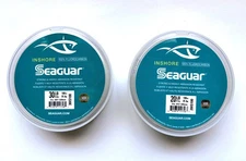 Seaguar fluorocarbon leader fishing line 20 lb & 30 lb x 100 Yards (a lot of 2)