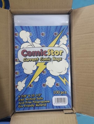 ComicStor Current Bag (100) Regular Seal