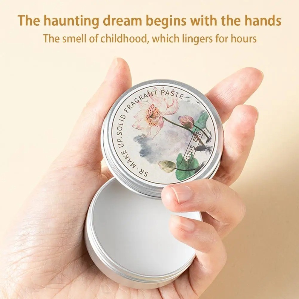Solid Perfume Portable Solid Balm Female Solid Perfumes Body Aroma Gifts Long-la