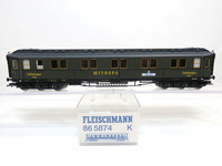 Schlafwagen 2069 Der Mitropa, Drg, Ep. Ii, Fleischmann Ho, 86 5874 K, Ovp, HH