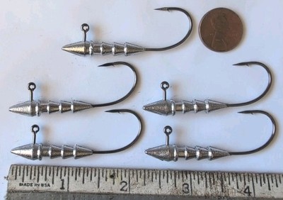 5pc-Hover Type Jig -1/4.oz - Hook Size 4/0- 10111 Victory Hook