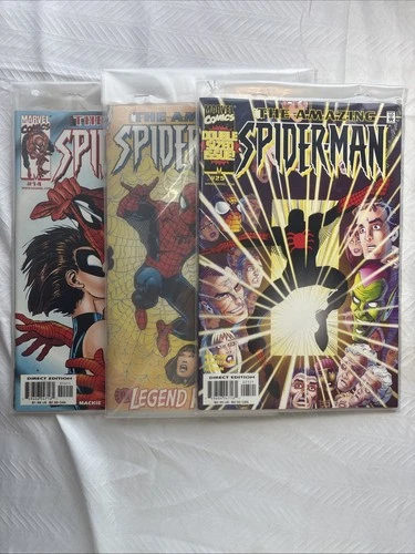 SPIDER-MAN AMAZING MARVEL Lot Of 6. Great Condition Not Graded
