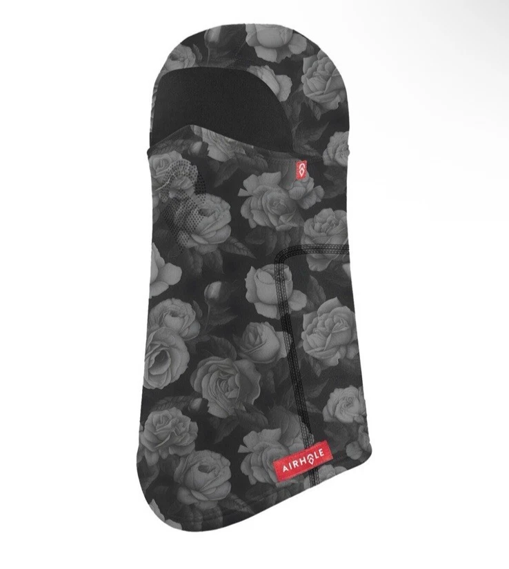 AIRHOLE BALACLAVA HINGE POLAR FLEECE LASER MIDNIGHT ROSE OS