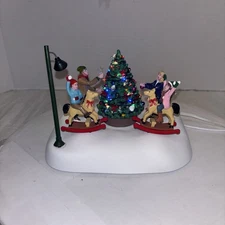 Lemax 2024 Rockin' Around the Christmas Tree #44321 Animated Table Accent NEW