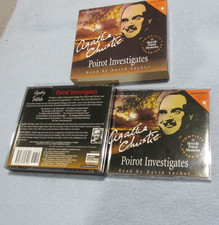 Mystery Masters Poirot Investigates by Agatha Christie 2003 Compact Disc