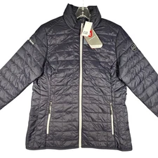 New Cutter and Buck Primaloft Insulated Puffer Jacket Mens XL Navy