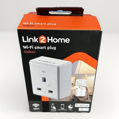 Link 2 Home WiFi Smart Plug Indoor Originalverpackt Gebraucht Top Zustand