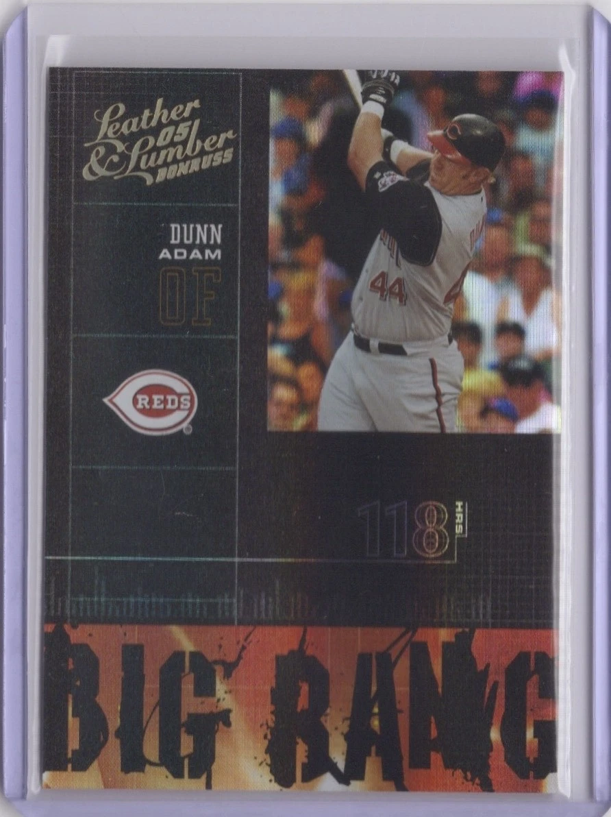 Adam Dunn Original Baseball Sports Trading Cards & Accessories for