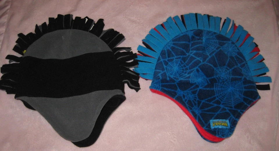 Sombrero Super Heros Spider-Man Batman polar MOHAWK para niños pequeños talla única Foto 3 de 4