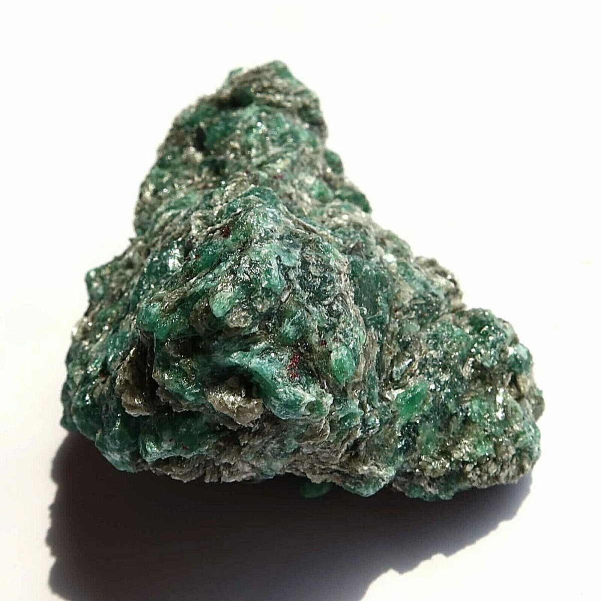 Rare Emeralds in Mica Schist- Emerald Mica (Chrome Muscovite