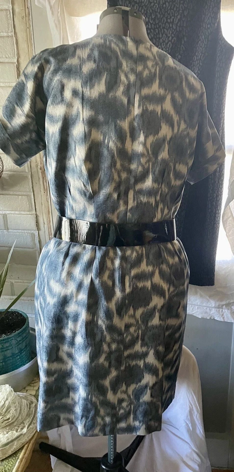 Classiques Entier Calvin Klein Two Belted Dresses US 14 Knee Length Belted Shift - Image 4 of 4