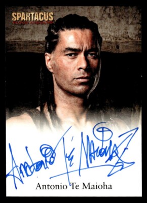 2009 Rittenhouse Spartacus Blood Sand Antonio Te Maioha Autograph S L400 