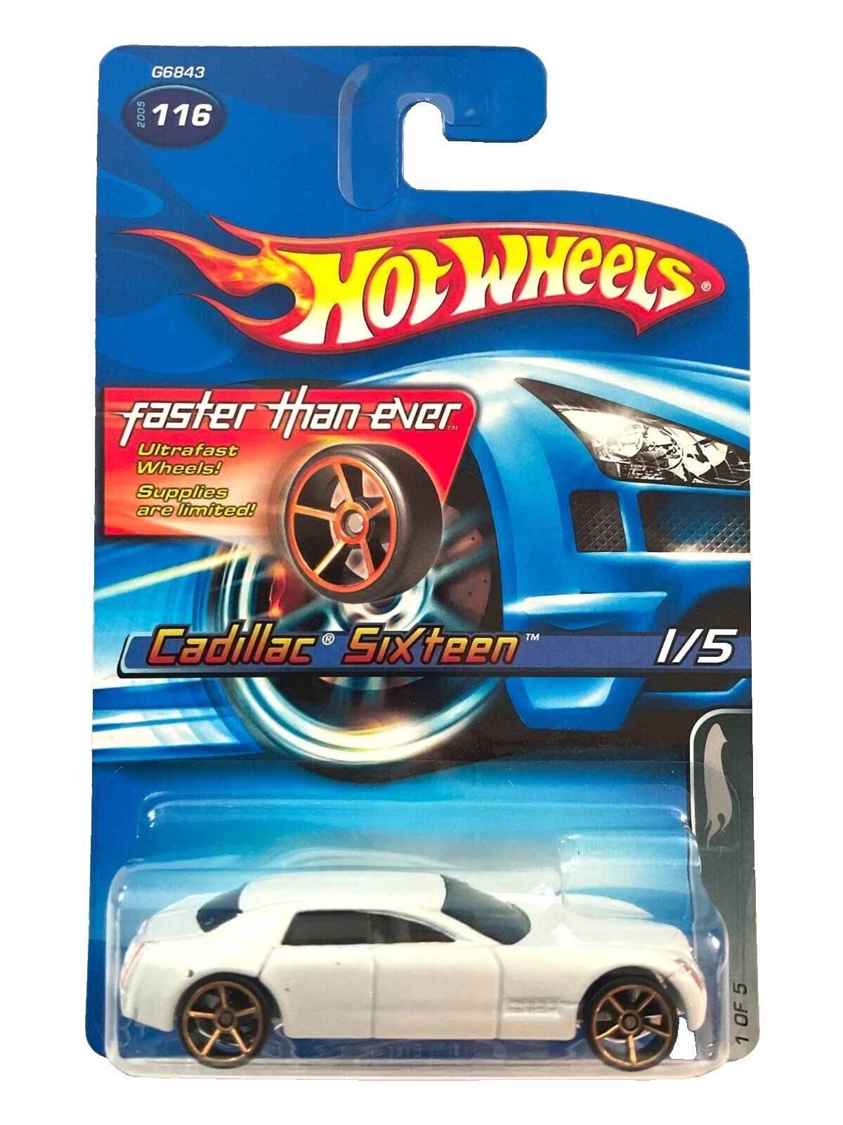 Hot Wheels Faster Than Ever Cadillac vehículos diecast y de juguete