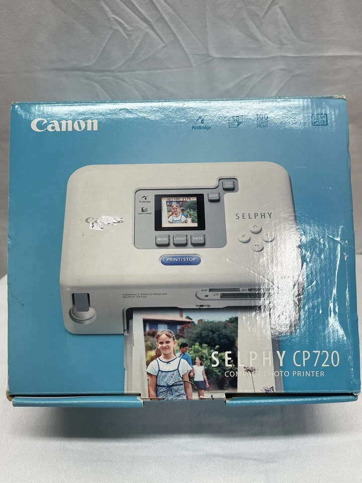 Canon SELPHY CP740 Digital Photo Inkjet Printer Compact Photo Printer - Image 4 of 4