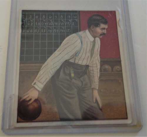2 Vintage Mecca Zigaretten Serie Champion Bowling Karte Alex Dunbar William Heins - Bild 9 von 14