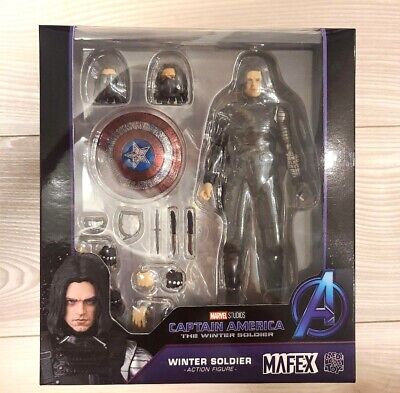 MAFEX No. 203 Captain America Winter Soldier Figure 6.1in MAFEX No. 203 Captain America Winter Soldier Figure 6.1in