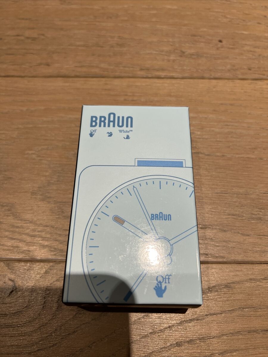 Braun & OFF-WHITE Clock “VIRGIL ABLOH” Limited Edition Blue Braun & OFF-WHITE Clock “VIRGIL ABLOH” Limited Edition Blue