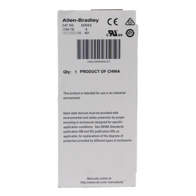 #ad New Allen Bradley 1734 TB POINT I O Terminal Base Module IEC Screw $12.89