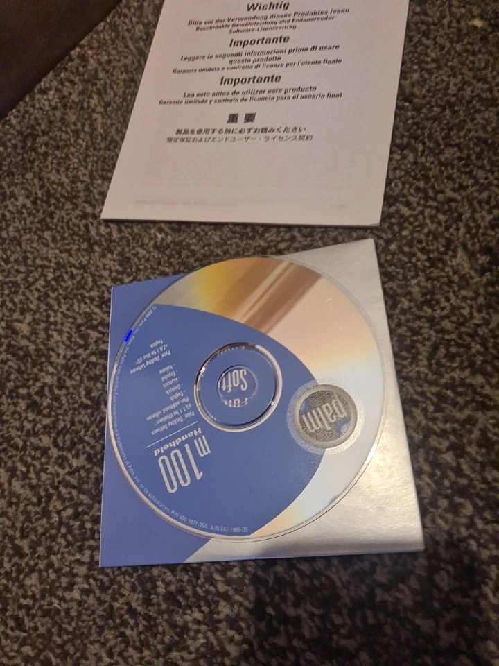 Palm m100 Rare Vintage Handheld PDA Boxed - Image 4 of 4