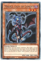 Malice, Lady of Lament TAMA-EN051 Tactical Masters Rare 1st Edition