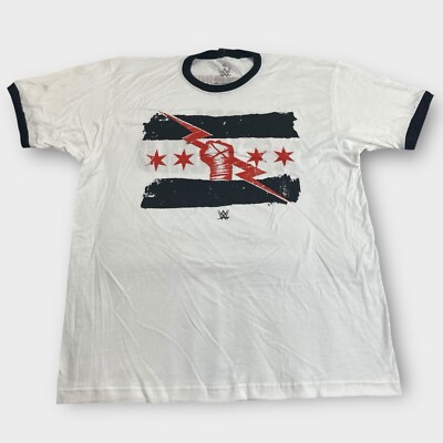 WWE CM Punk / Retro Graphic T-Shirt Adult Size X-Large