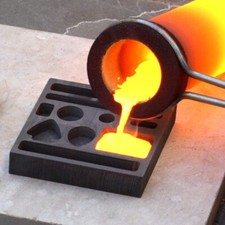 New Graphite Ingot Casting Mold Combo Mould for Melting Refining Gold Silver