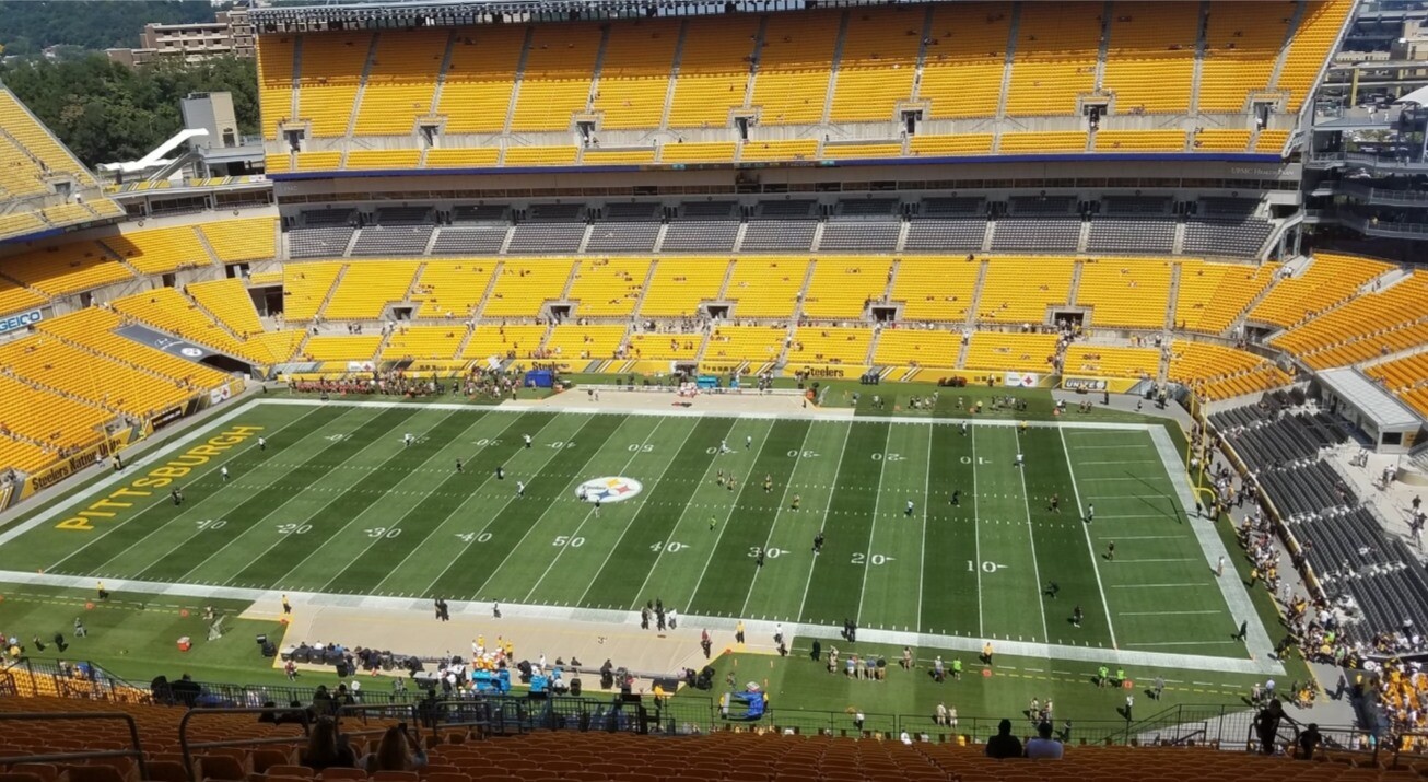 Pittsburgh Steelers season ticket licenses 4 SEATSsection 537HH18