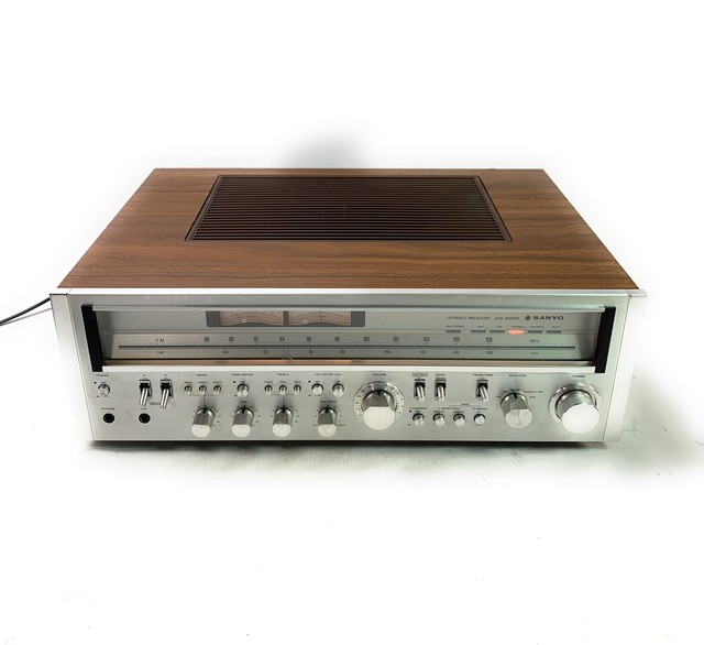 Vtg Sanyo Jcx 2600k Monster 85w Channel Stereo Receiver A Working For Sale Online Ebay