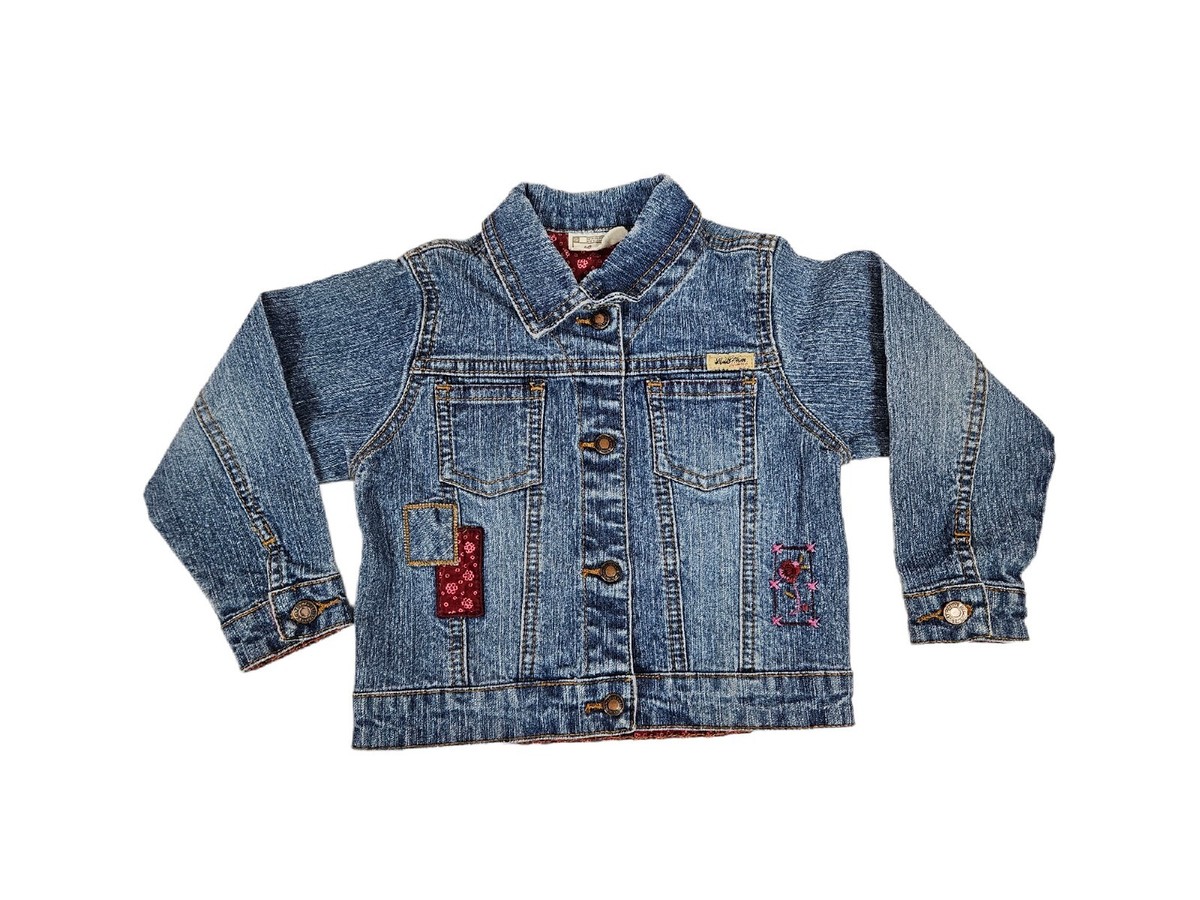Levi’s DENIM JACKET Vintage 90s Levi's Medium Blue Denim Jacket, Girls Levis