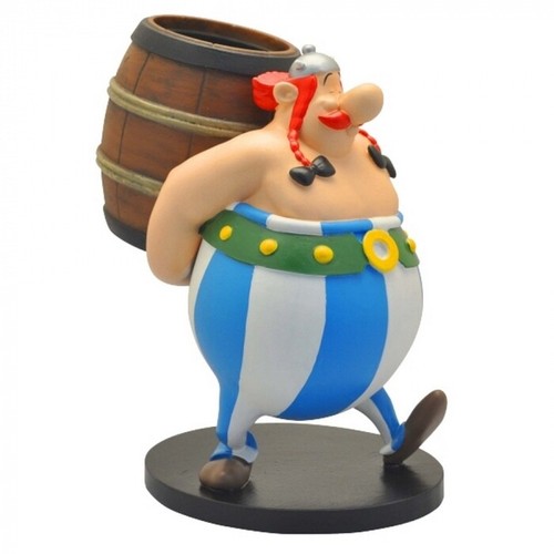 Figurine Résine Astérix Et Obélix – Astérix Bras Croisés, Obélix Mains Dans Le Dos – Paire