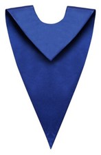 Royal Blue V-Neck Children Choir Stole
