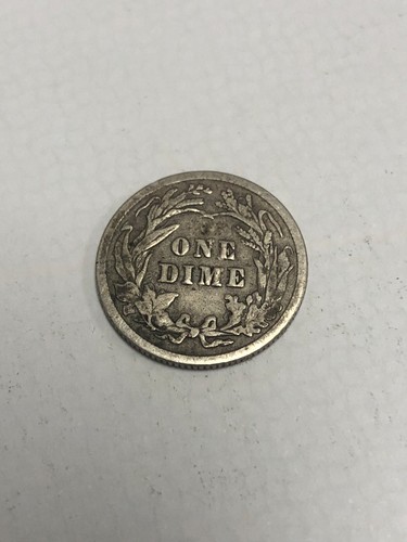 LOT OF FOUR BARBER SILVER DIMES - 1911, 1912, 1914 D, 1916 - Picture 5 of 9