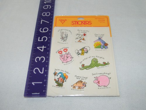 New Vintage Hallmark Stickers . Barney . Koala . Dog . Bird . Animal.. of Choice - Picture 21 of 63