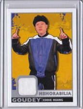 2017 Goodwin Champions Goudey Memorabilia Relic #EH Eddie Huang